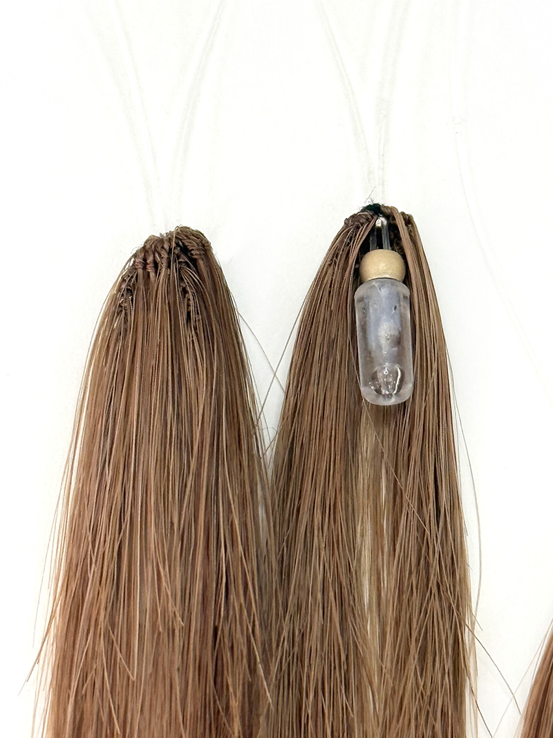 Feather Microring Hair
