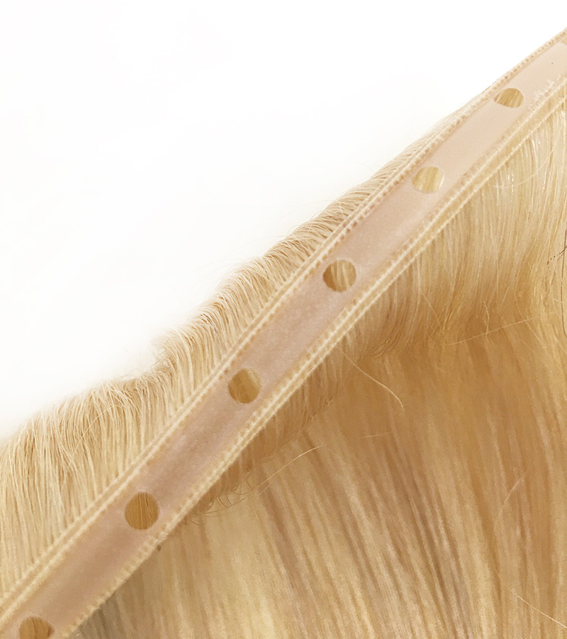 Twin tab weft